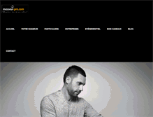 Tablet Screenshot of masseur-pro.com